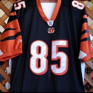 REEBOK ON FIELD NFL CINCINNATI BENGALS JERSEY